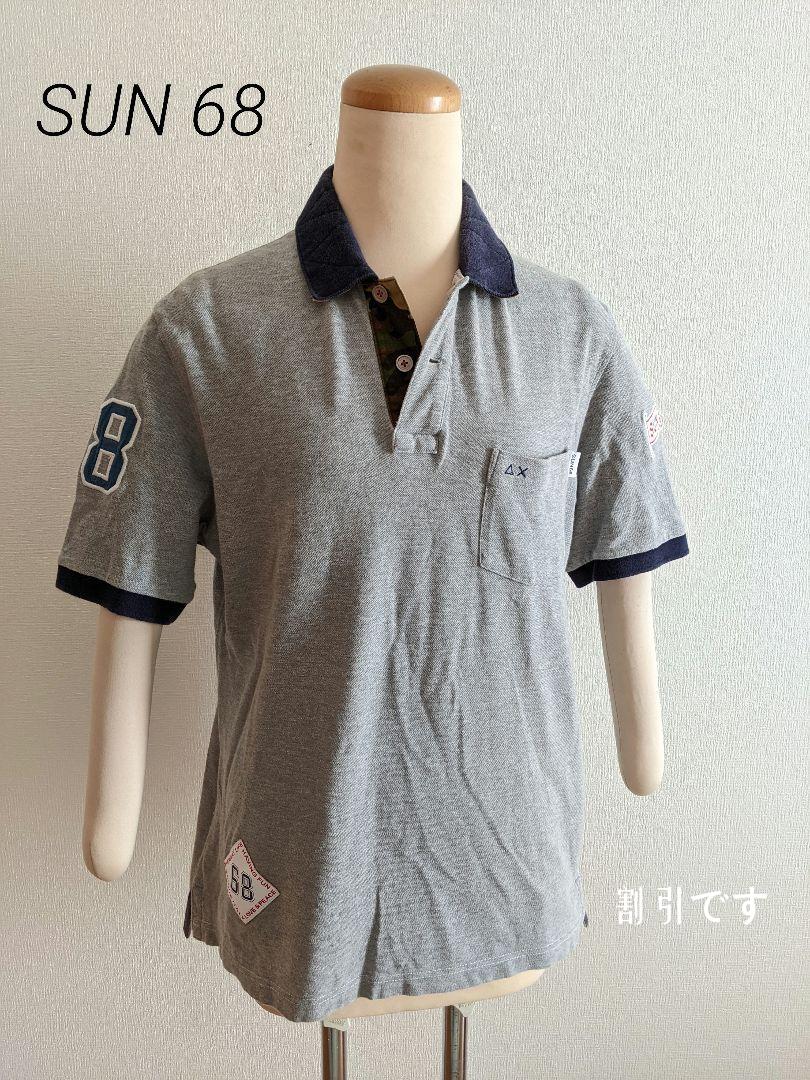 ✦SUN 68 メンズポロシャツ Mサイズ 【中古】 mueblesdelmundo.es-日本