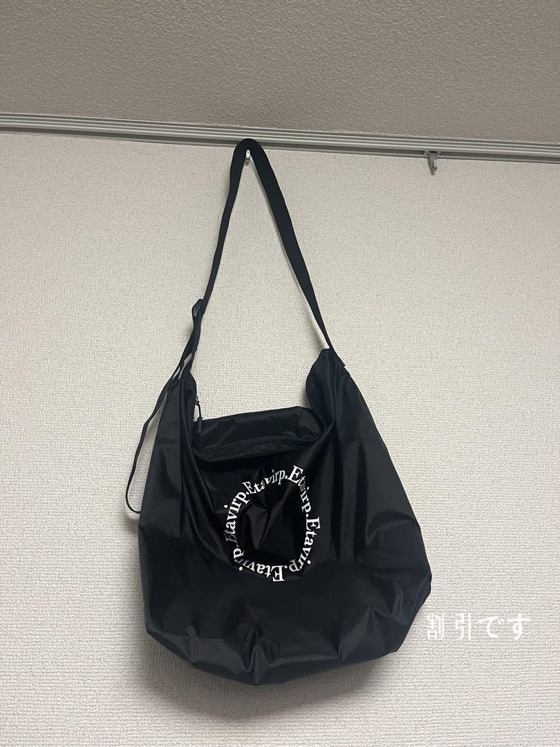 Etavirp Circle Shoulder Bag Black