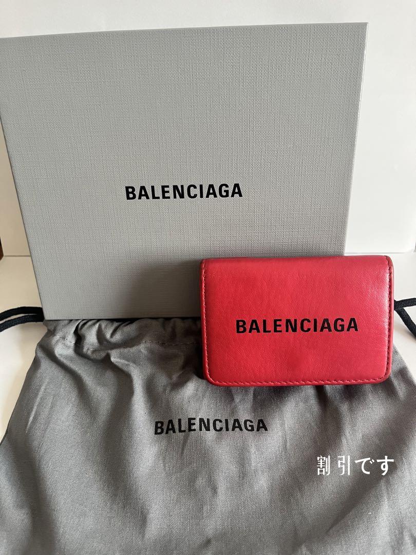 希少品！！【BALENCIAGA】バレンシアガ コインケース 3つ折り財布