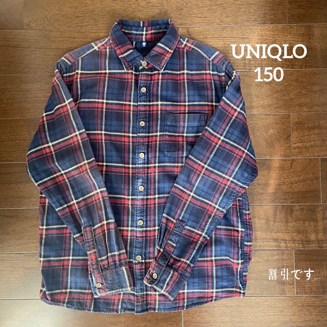 UNIQLO チェックシャツ 【お買得！】 - トップス